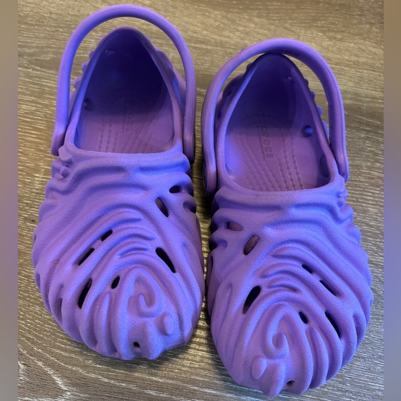 Crocs Salehe Bembury x The Pollex Clog Toddler, Size Child 7, Purple Dewberry - Picture 2 of 11